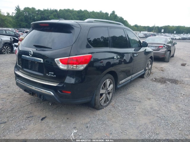 Продажа на аукционе авто 2015 Nissan Pathfinder Platinum, vin: 5N1AR2MMXFC693648, номер лота: 45922723