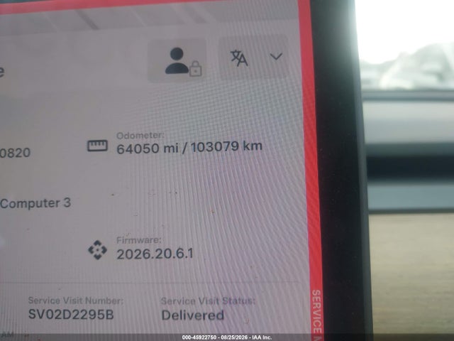 Продаж на аукціоні авто 2020 Tesla Model 3, vin: 5YJ3E1EAXLF660820, номер лоту: 45922750