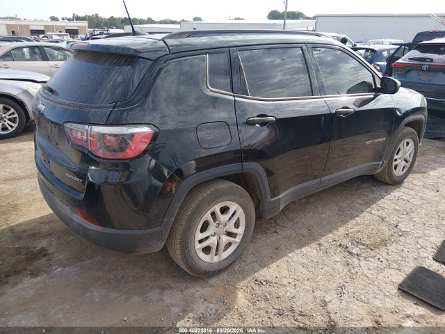 Auction sale of the 2017 Jeep New Compass Sport Fwd, vin: 3C4NJCAB9HT658192, lot number: 45922816