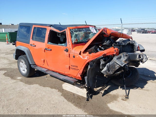 Продаж на аукціоні авто 2015 Jeep Wrangler Unlimited Sport, vin: 1C4BJWDG6FL727960, номер лоту: 45922828