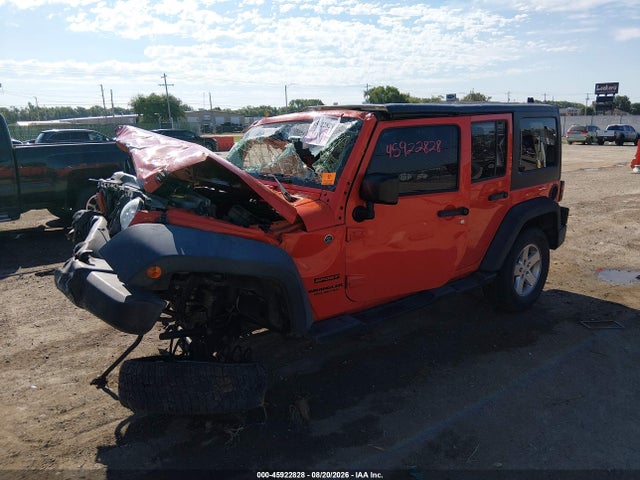 45922828 :رقم المزاد ، 1C4BJWDG6FL727960 vin ، 2015 Jeep Wrangler Unlimited Sport مزاد بيع