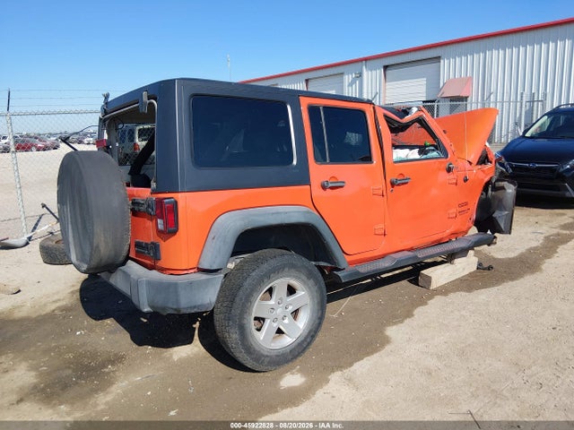 45922828 :رقم المزاد ، 1C4BJWDG6FL727960 vin ، 2015 Jeep Wrangler Unlimited Sport مزاد بيع