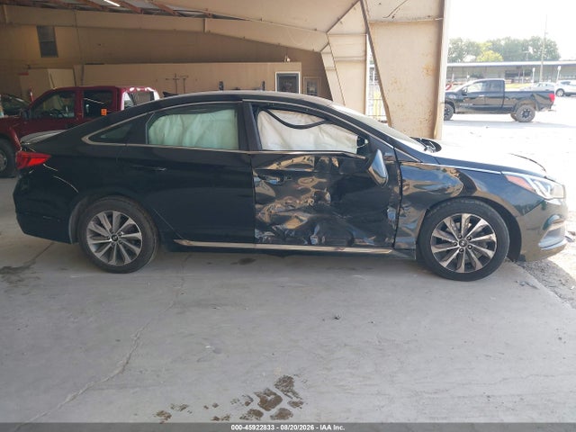2015 Hyundai Sonata Sport მანქანა იყიდება აუქციონზე, vin: 5NPE34AF7FH027151, აუქციონის ნომერი: 45922833