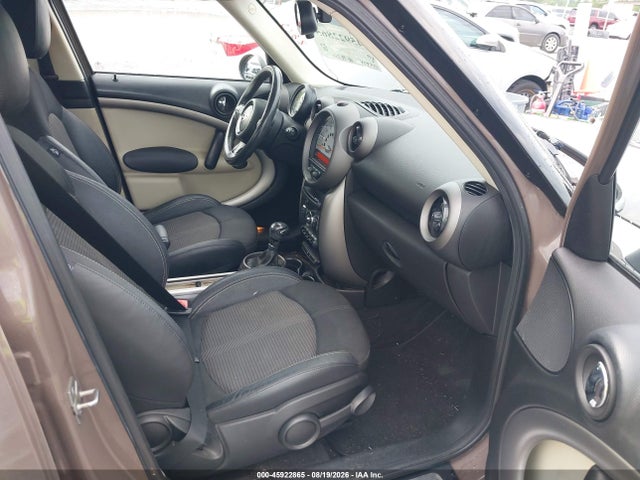 Продажа на аукционе авто 2012 Mini Cooper Countryman, vin: WMWZB3C56CWM04722, номер лота: 45922865