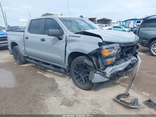 Aukcja sprzedaży 2025 Chevrolet Silverado 1500 Custom, vin: 1GCPABEK3SZ209880, numer aukcji: 45922945