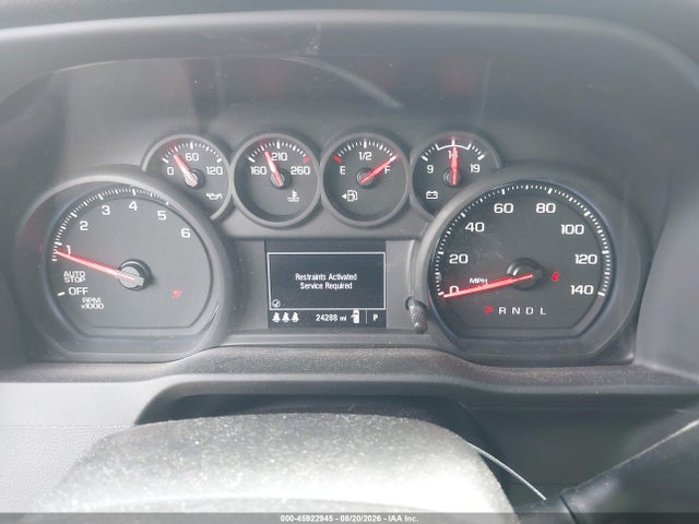 Aukcja sprzedaży 2025 Chevrolet Silverado 1500 Custom, vin: 1GCPABEK3SZ209880, numer aukcji: 45922945