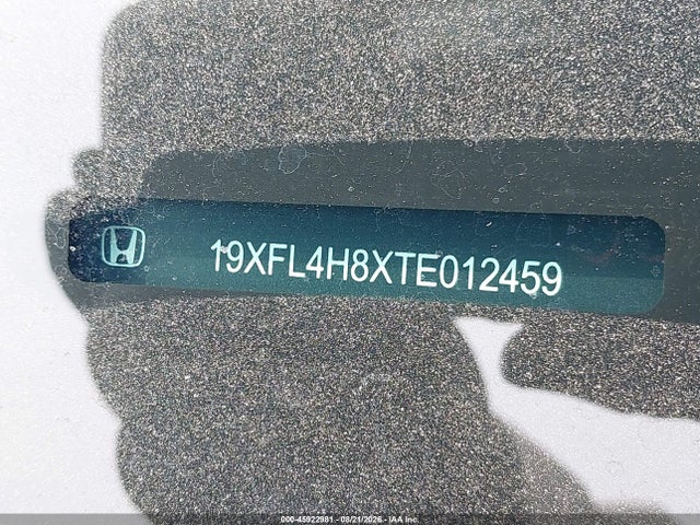 19XFL4H8XTE012459 Honda Civic Hybrid Sport