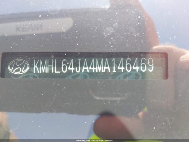 45923029 :رقم المزاد ، KMHL64JA4MA146469 vin ، 2021 Hyundai Sonata Sel مزاد بيع