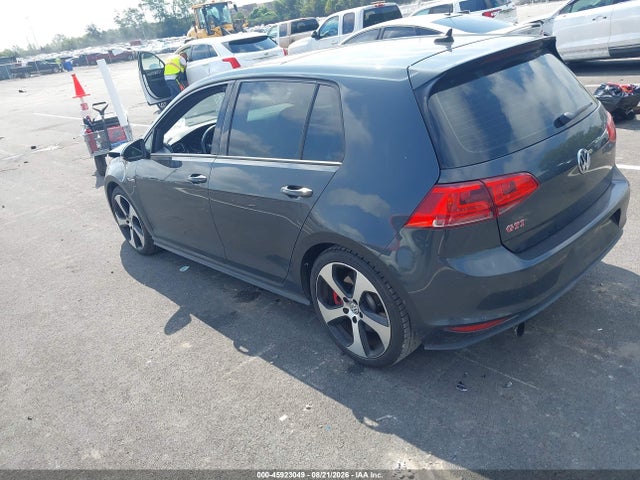 Aukcja sprzedaży 2016 Volkswagen Golf Gti Se W/performance Package 4-door, vin: 3VW547AU0GM052186, numer aukcji: 45923049