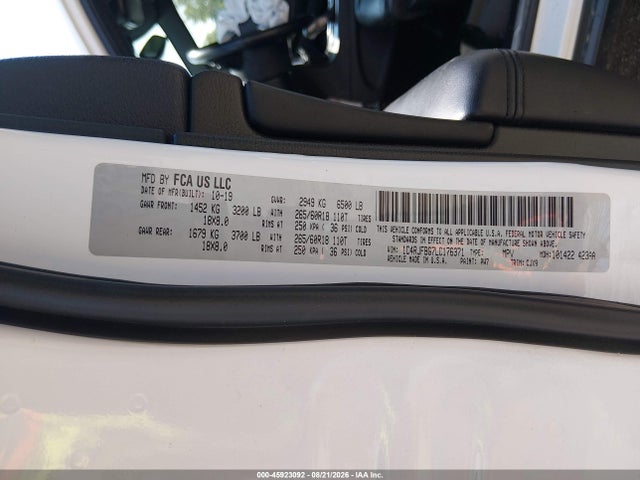 Продажа на аукционе авто 2020 Jeep Grand Cherokee Limited 4x4, vin: 1C4RJFBG7LC176371, номер лота: 45923092