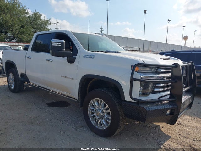 45923096 :رقم المزاد ، 2GC4YREY1N1202726 vin ، 2022 Chevrolet Silverado 2500hd 4wd  Standard Bed High Country مزاد بيع