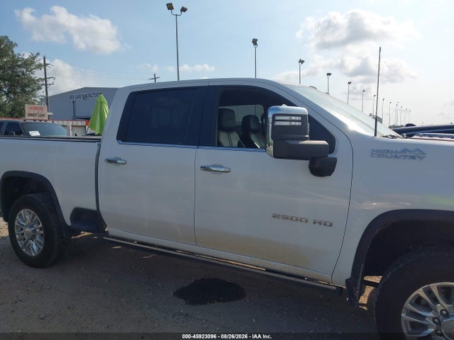Aukcja sprzedaży 2022 Chevrolet Silverado 2500hd 4wd  Standard Bed High Country, vin: 2GC4YREY1N1202726, numer aukcji: 45923096