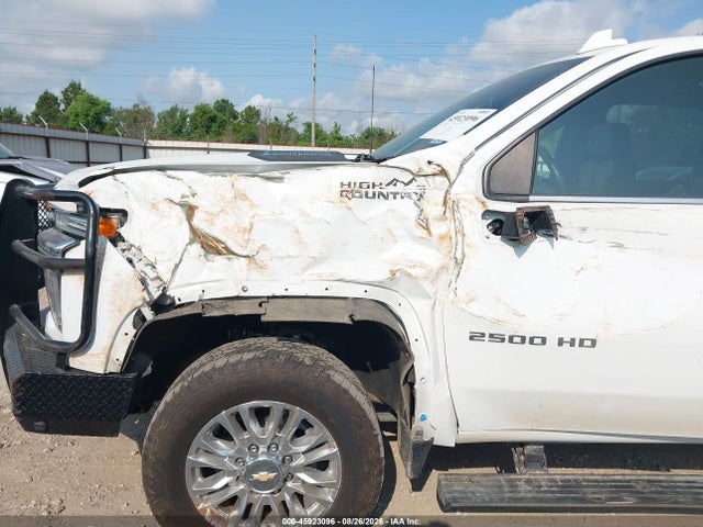 Aukcja sprzedaży 2022 Chevrolet Silverado 2500hd 4wd  Standard Bed High Country, vin: 2GC4YREY1N1202726, numer aukcji: 45923096