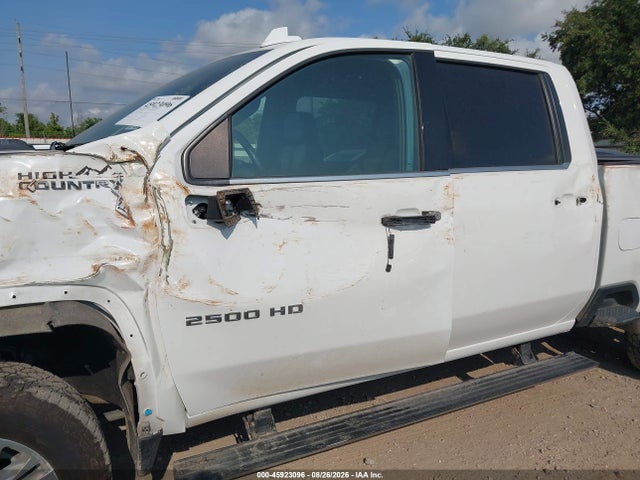 Aukcja sprzedaży 2022 Chevrolet Silverado 2500hd 4wd  Standard Bed High Country, vin: 2GC4YREY1N1202726, numer aukcji: 45923096