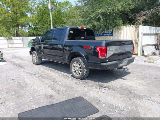 45923109 :رقم المزاد ، 1FTEW1EG5FFA47983 vin ، 2015 Ford F-150 Platinum مزاد بيع