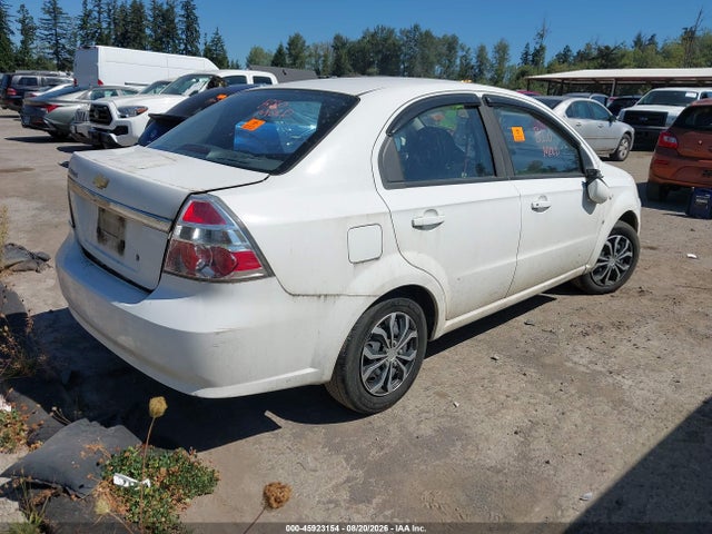 2008 Chevrolet Aveo Ls მანქანა იყიდება აუქციონზე, vin: KL1TD56608B098691, აუქციონის ნომერი: 45923154