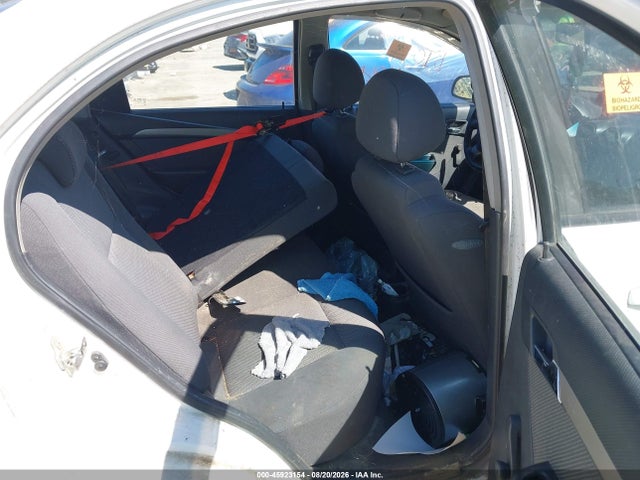 2008 Chevrolet Aveo Ls მანქანა იყიდება აუქციონზე, vin: KL1TD56608B098691, აუქციონის ნომერი: 45923154