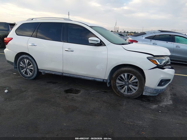 2019 Nissan Pathfinder S მანქანა იყიდება აუქციონზე, vin: 5N1DR2MNXKC629254, აუქციონის ნომერი: 45923187