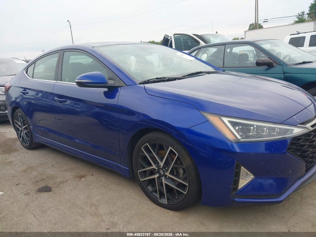 Продаж на аукціоні авто 2020 Hyundai Elantra Sport, vin: KMHD04LBXLU061547, номер лоту: 45923197