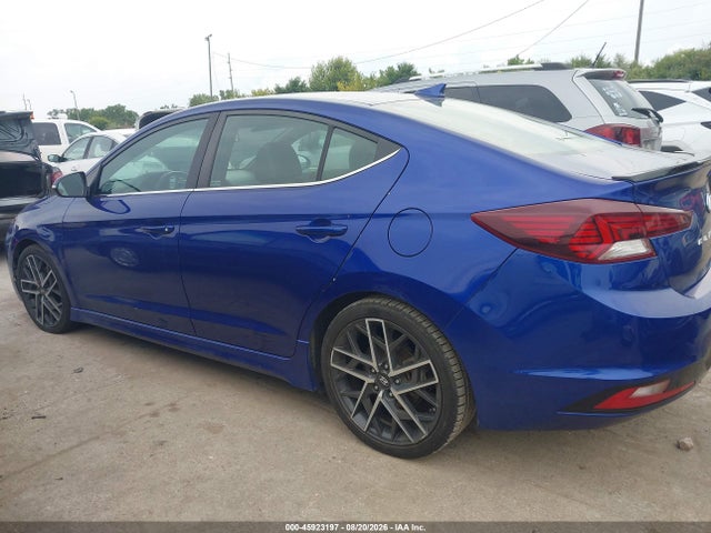 Продаж на аукціоні авто 2020 Hyundai Elantra Sport, vin: KMHD04LBXLU061547, номер лоту: 45923197