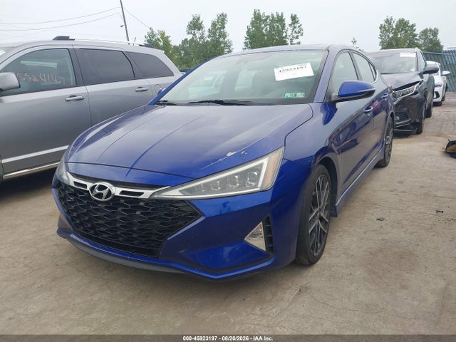 Продаж на аукціоні авто 2020 Hyundai Elantra Sport, vin: KMHD04LBXLU061547, номер лоту: 45923197
