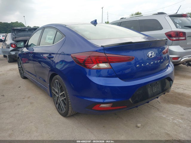 Продаж на аукціоні авто 2020 Hyundai Elantra Sport, vin: KMHD04LBXLU061547, номер лоту: 45923197