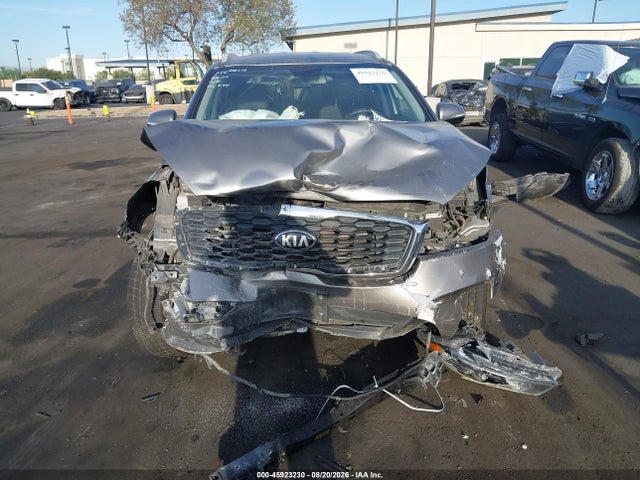 2019 Kia Sorento 2.4l Lx მანქანა იყიდება აუქციონზე, vin: 5XYPG4A32KG532339, აუქციონის ნომერი: 45923230
