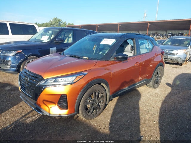 45923250 :رقم المزاد ، 3N1CP5DV7ML559696 vin ، 2021 Nissan Kicks Sr Xtronic Cvt مزاد بيع