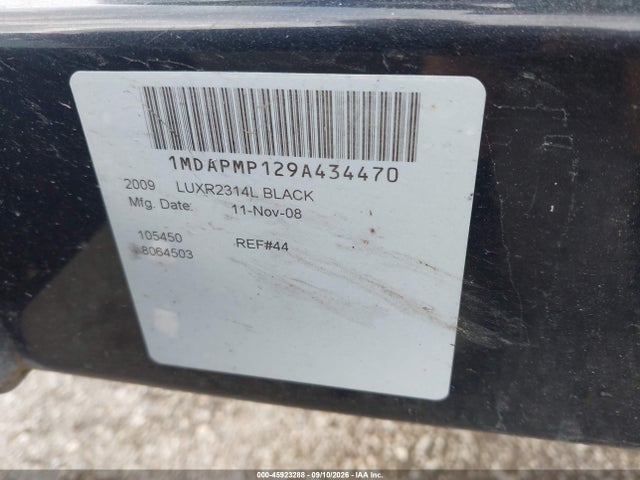 Продаж на аукціоні авто 2009 Lund Other, vin: LBBGS021K809, номер лоту: 45923288