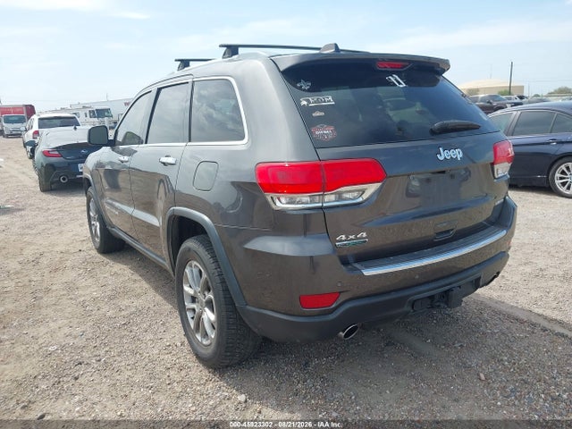 Aukcja sprzedaży 2014 Jeep Grand Cherokee Limited, vin: 1C4RJFBM5EC534446, numer aukcji: 45923302