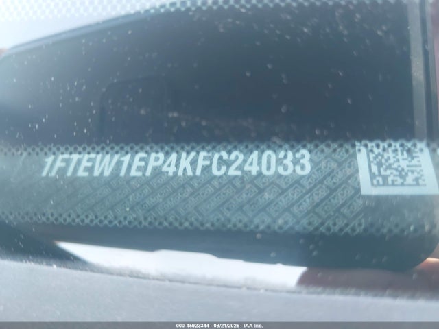 Aukcja sprzedaży 2019 Ford F-150 Xl, vin: 1FTEW1EP4KFC24033, numer aukcji: 45923344