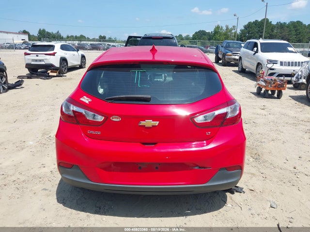 Продаж на аукціоні авто 2018 Chevrolet Cruze Lt Auto, vin: 3G1BE6SM7JS587412, номер лоту: 45923360