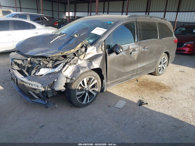 45923399 :رقم المزاد ، 5FNRL6H96KB087525 vin ، 2019 Honda Odyssey Elite مزاد بيع