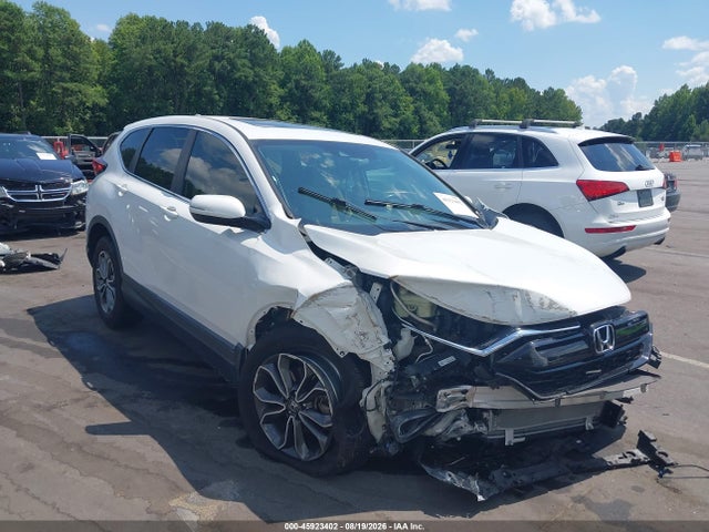 2020 Honda Cr-v 2wd Ex-l მანქანა იყიდება აუქციონზე, vin: 5J6RW1H80LL013527, აუქციონის ნომერი: 45923402