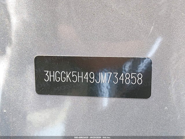 Honda FIT LX 2018 3HGGK5H49JM734858 Image 9