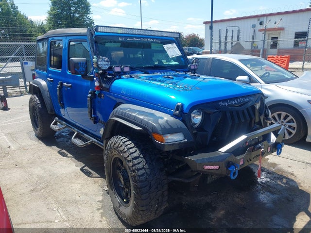 2023 Jeep Wrangler 4-door Sport 4x4 მანქანა იყიდება აუქციონზე, vin: 1C4HJXDG2PW641013, აუქციონის ნომერი: 45923444