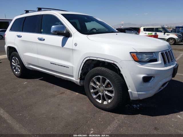 2015 Jeep Grand Cherokee Overland მანქანა იყიდება აუქციონზე, vin: 1C4RJFCM9FC618673, აუქციონის ნომერი: 45923451