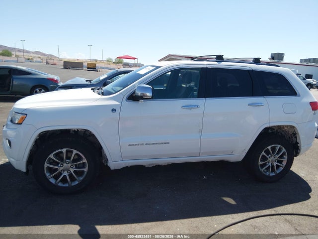 2015 Jeep Grand Cherokee Overland მანქანა იყიდება აუქციონზე, vin: 1C4RJFCM9FC618673, აუქციონის ნომერი: 45923451