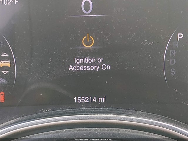 2015 Jeep Grand Cherokee Overland მანქანა იყიდება აუქციონზე, vin: 1C4RJFCM9FC618673, აუქციონის ნომერი: 45923451