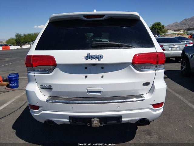 2015 Jeep Grand Cherokee Overland მანქანა იყიდება აუქციონზე, vin: 1C4RJFCM9FC618673, აუქციონის ნომერი: 45923451