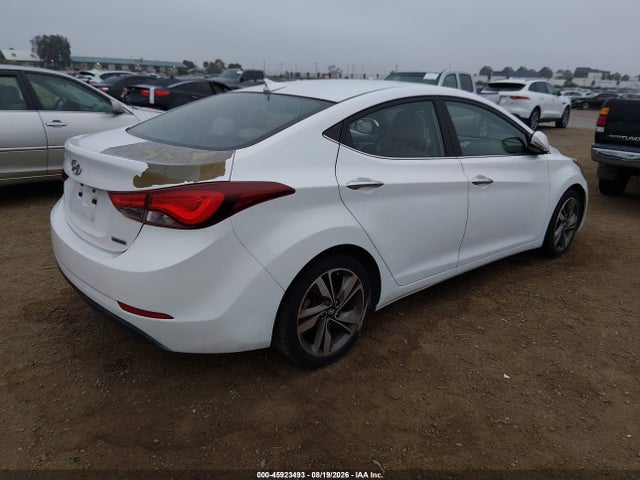 Aukcja sprzedaży 2015 Hyundai Elantra Limited, vin: 5NPDH4AE5FH547031, numer aukcji: 45923493