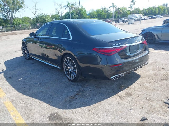 45923494 :رقم المزاد ، W1K6G6KB6TA345433 vin ، 2026 Mercedes-benz S 580e 4matic مزاد بيع