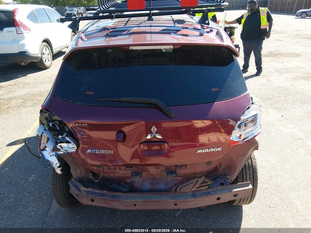 45923514 :رقم المزاد ، ML32A3HJ7KH014537 vin ، 2019 Mitsubishi Mirage Es مزاد بيع