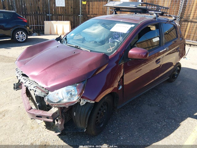 45923514 :رقم المزاد ، ML32A3HJ7KH014537 vin ، 2019 Mitsubishi Mirage Es مزاد بيع
