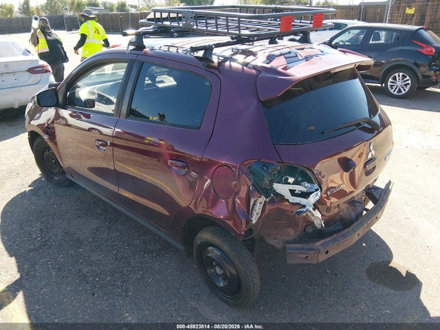 45923514 :رقم المزاد ، ML32A3HJ7KH014537 vin ، 2019 Mitsubishi Mirage Es مزاد بيع