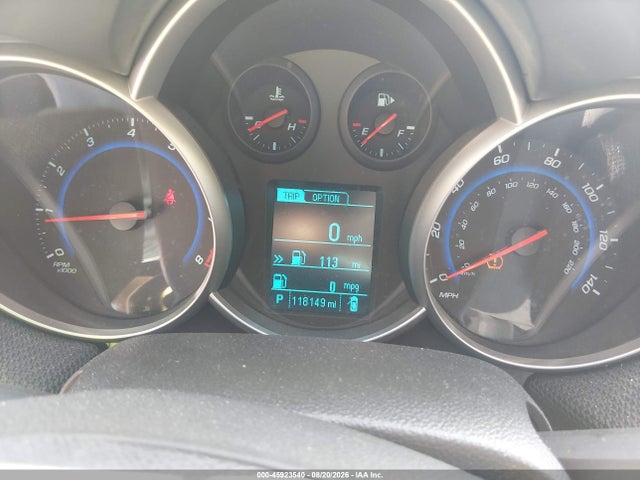 Aukcja sprzedaży 2016 Chevrolet Cruze Limited 1lt Auto, vin: 1G1PE5SB9G7133720, numer aukcji: 45923540