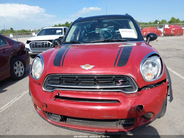 45923635 :رقم المزاد ، WMWZC3C51FWT05114 vin ، 2015 Mini Countryman Cooper S مزاد بيع