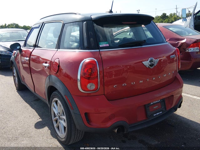 45923635 :رقم المزاد ، WMWZC3C51FWT05114 vin ، 2015 Mini Countryman Cooper S مزاد بيع