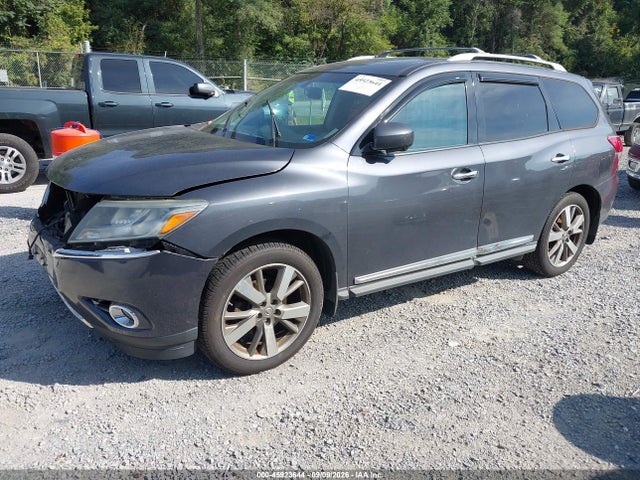 45923644 :رقم المزاد ، 5N1AR2MM5EC694253 vin ، 2014 Nissan Pathfinder Platinum مزاد بيع