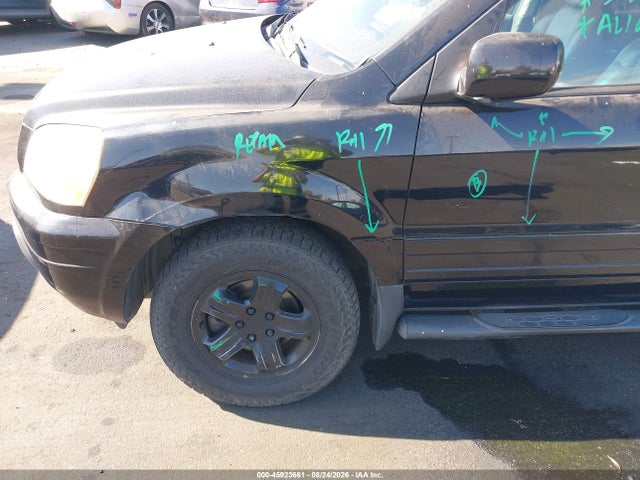 Продажа на аукционе авто 2004 Honda Pilot Ex-l, vin: 2HKYF18634H600083, номер лота: 45923661